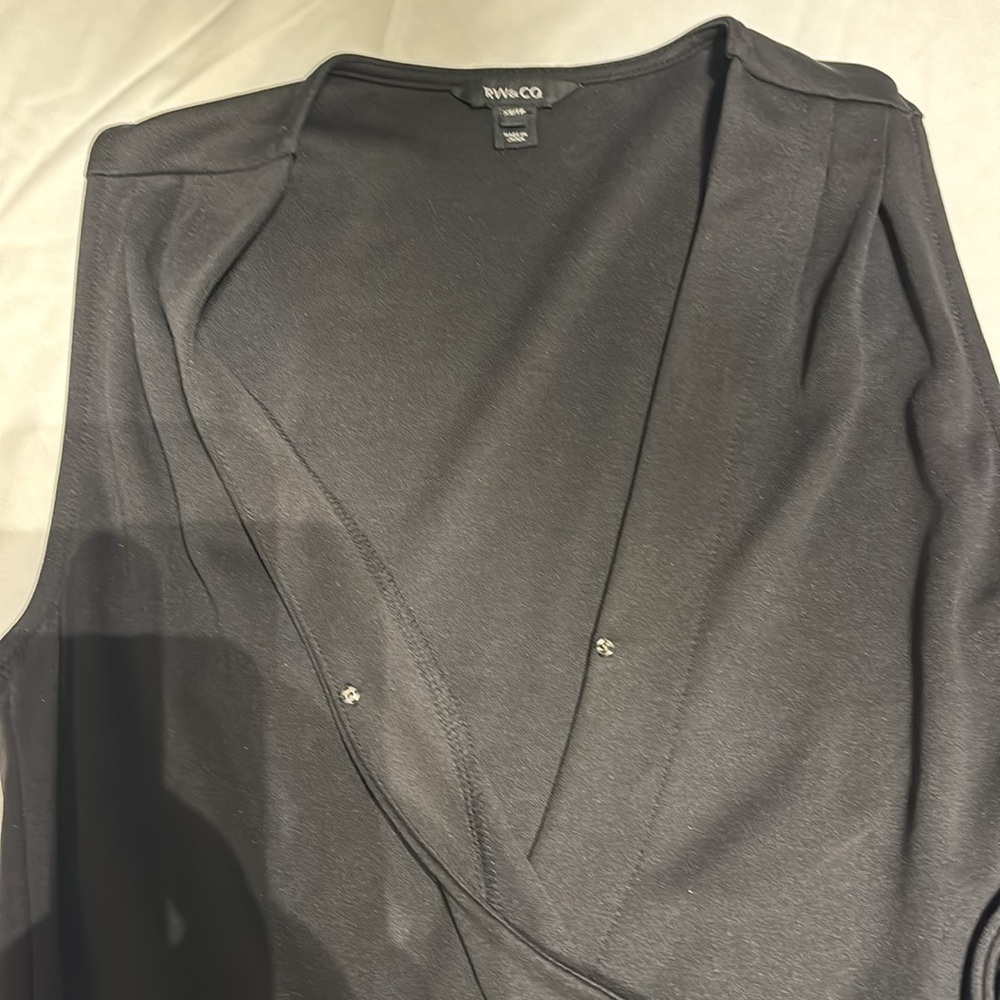 RW&CO black full length jumpsuit - Picture 5 of 6